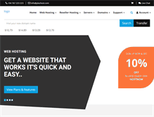 Tablet Screenshot of plazhost.com